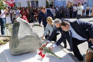 В Крыму открыли мемориал в память о детях, погибших во время Великой Отечественной войны